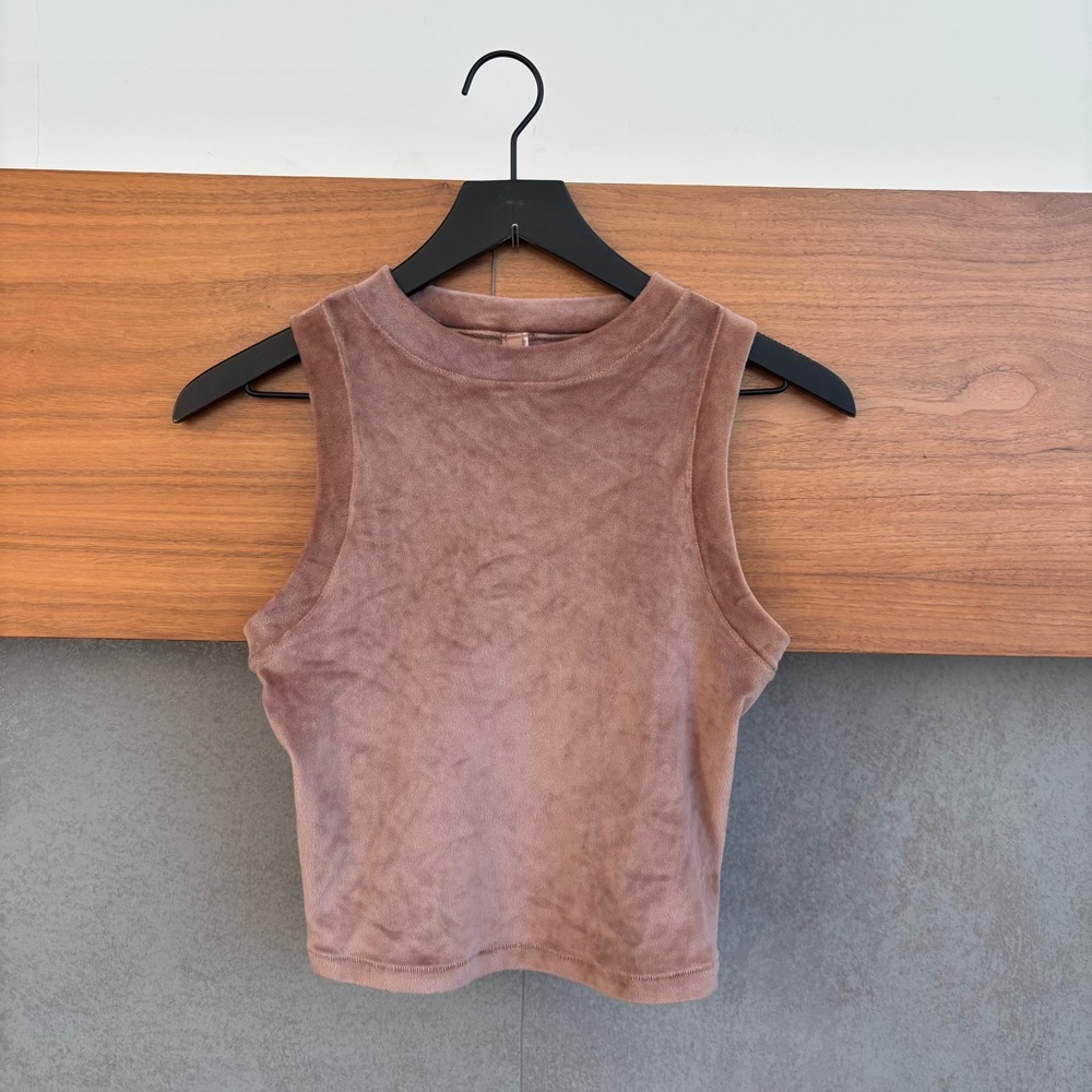 SKIMS Brown Tank Top